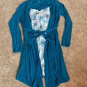 Nursing Nightgown Set Bump In The Night maternity